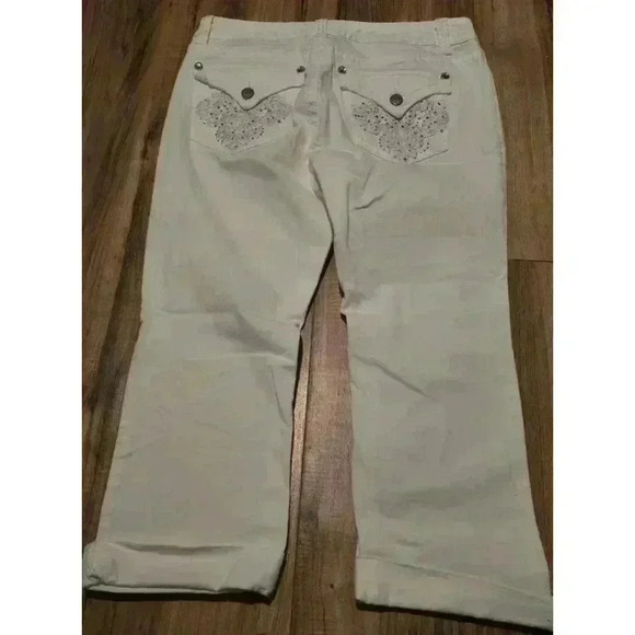 Women's Nine West‎ White Jeans Size 4/27 - Picture 5 of 7